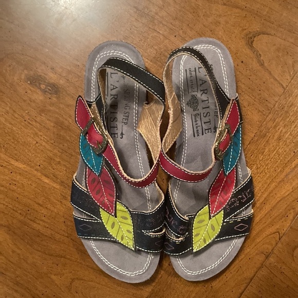 L’ARTISTE Womens Spring Step Kukonda Sandal - size 38 US 7.5/8 - Picture 7 of 17